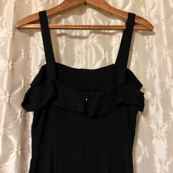 Reformation Black Frida Midi Ruffle Dress - Picture 4 of 16